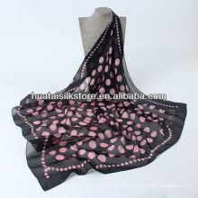 Neue 2014 Spring Dots Printing Silk Schal